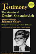 Testimony-Memoirs of Dmitri Shostak book cover
